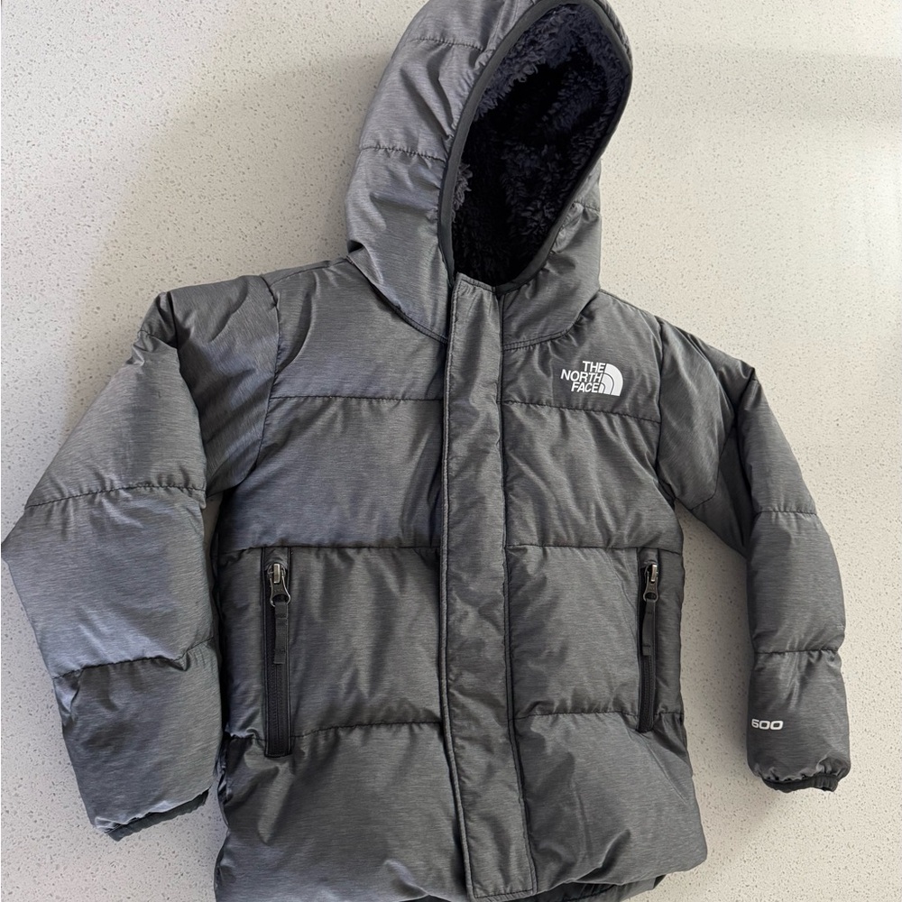 Kids' North 600-Fill-Power Down Hooded Jacket 3T